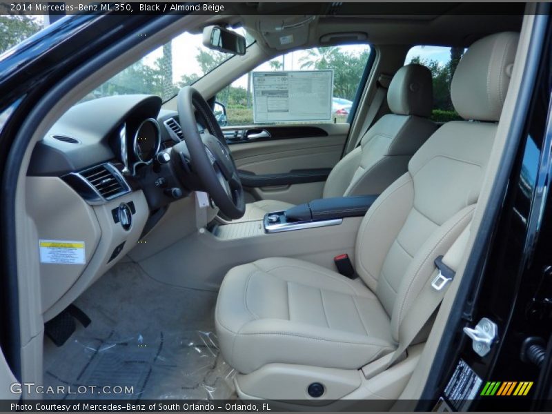 Black / Almond Beige 2014 Mercedes-Benz ML 350