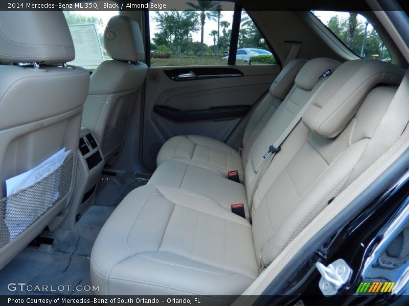 Black / Almond Beige 2014 Mercedes-Benz ML 350