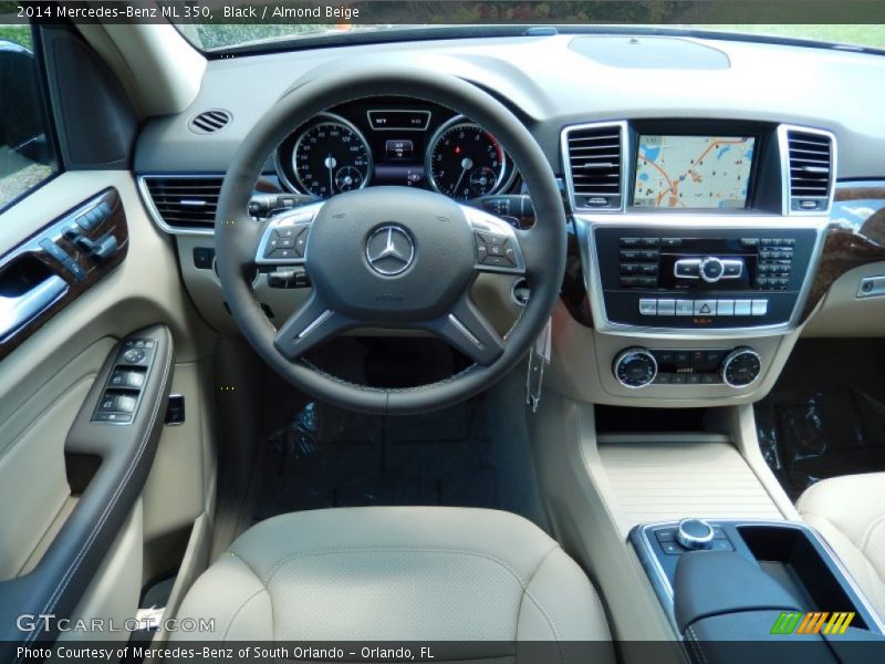 Black / Almond Beige 2014 Mercedes-Benz ML 350