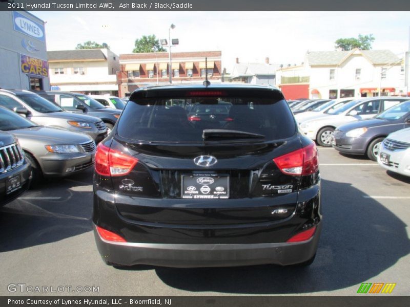 Ash Black / Black/Saddle 2011 Hyundai Tucson Limited AWD