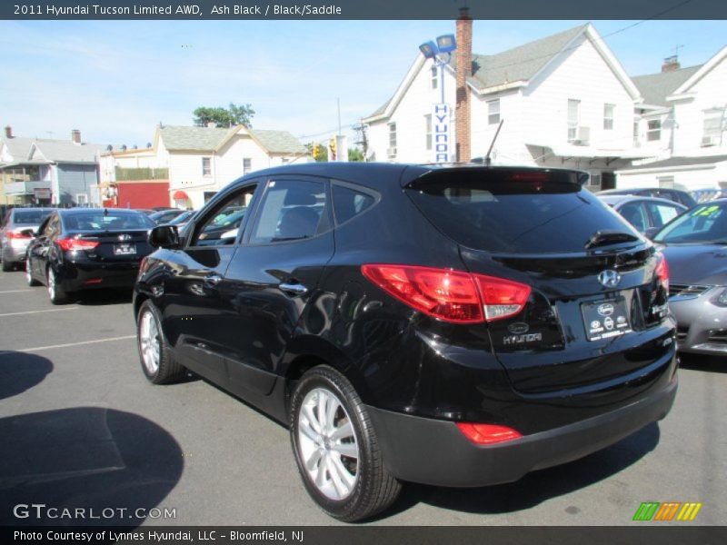 Ash Black / Black/Saddle 2011 Hyundai Tucson Limited AWD