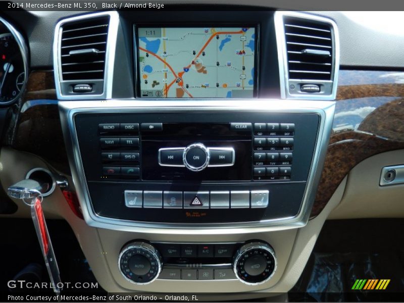 Black / Almond Beige 2014 Mercedes-Benz ML 350