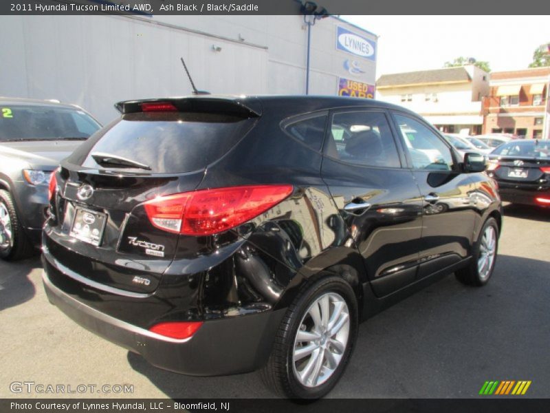 Ash Black / Black/Saddle 2011 Hyundai Tucson Limited AWD