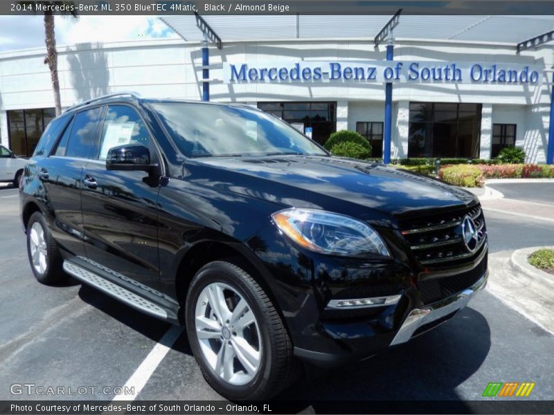 Black / Almond Beige 2014 Mercedes-Benz ML 350 BlueTEC 4Matic
