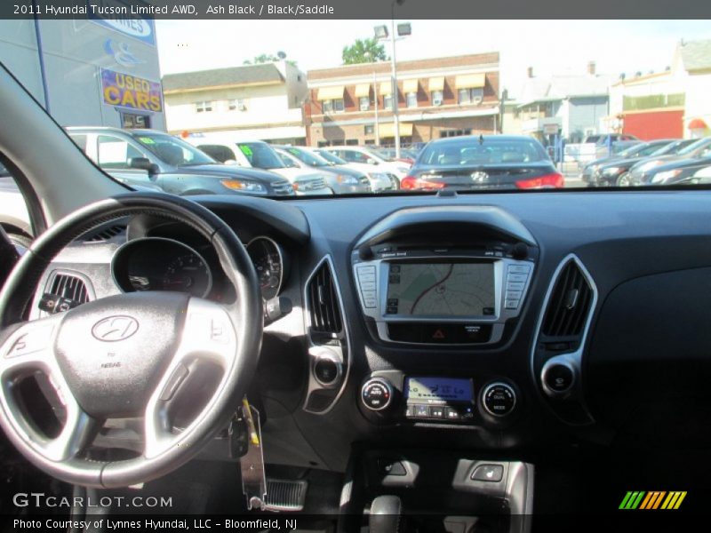 Ash Black / Black/Saddle 2011 Hyundai Tucson Limited AWD