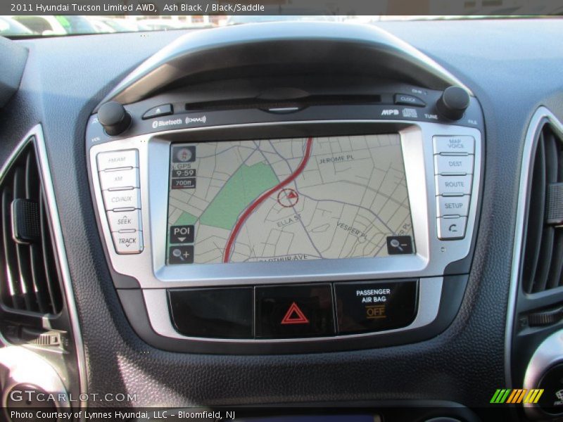 Ash Black / Black/Saddle 2011 Hyundai Tucson Limited AWD