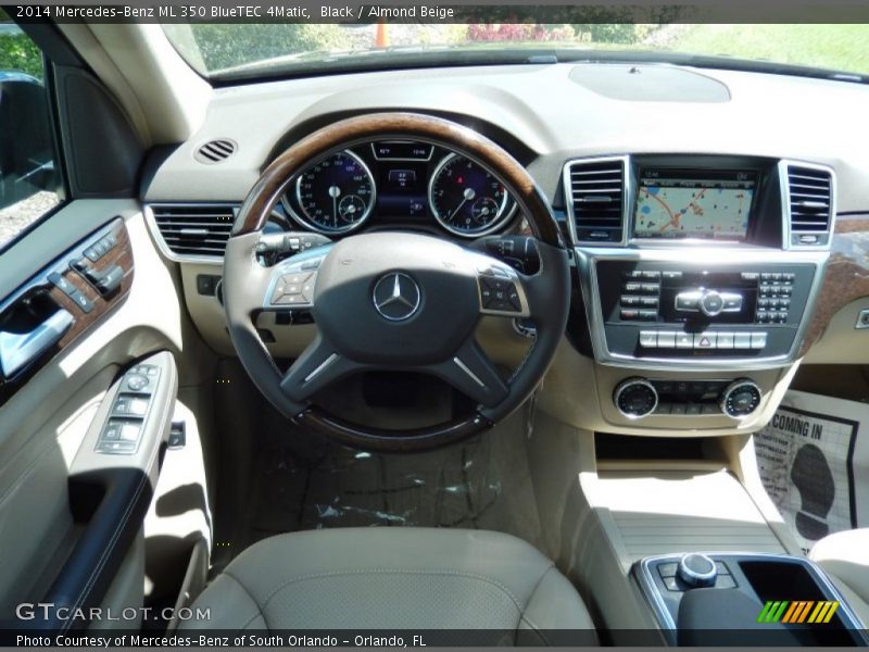 Black / Almond Beige 2014 Mercedes-Benz ML 350 BlueTEC 4Matic