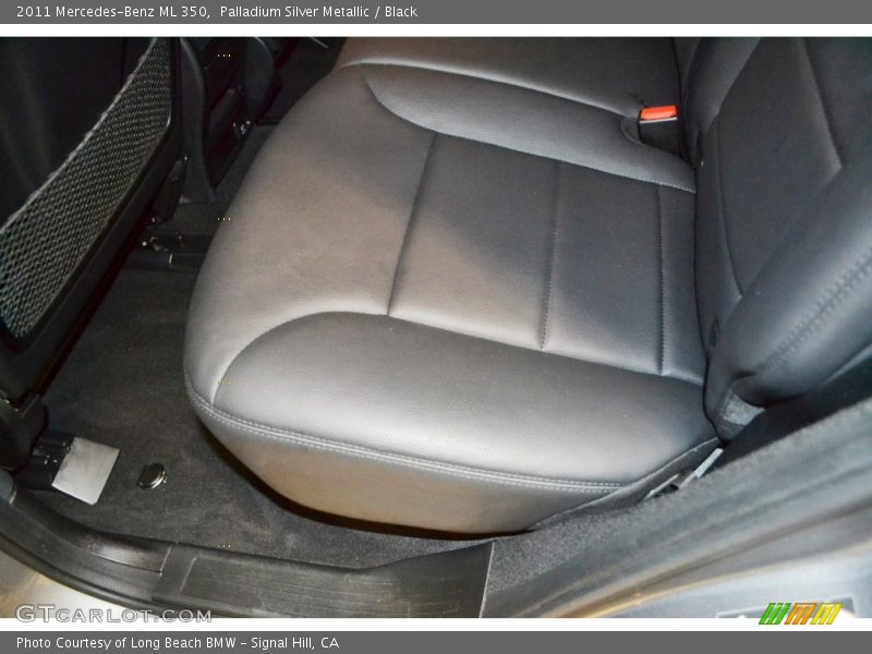 Palladium Silver Metallic / Black 2011 Mercedes-Benz ML 350