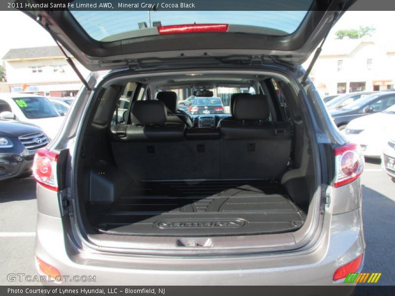 Mineral Gray / Cocoa Black 2011 Hyundai Santa Fe Limited AWD