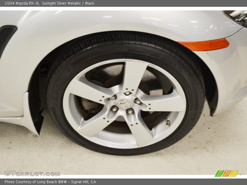 Sunlight Silver Metallic / Black 2004 Mazda RX-8