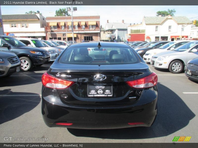 Black Noir Pearl / Black 2011 Hyundai Elantra Limited
