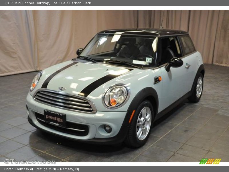 Ice Blue / Carbon Black 2012 Mini Cooper Hardtop