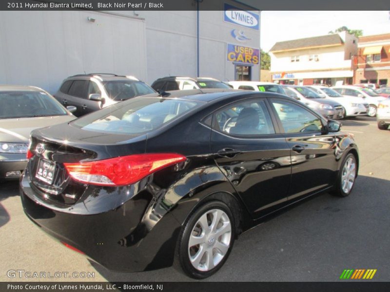 Black Noir Pearl / Black 2011 Hyundai Elantra Limited