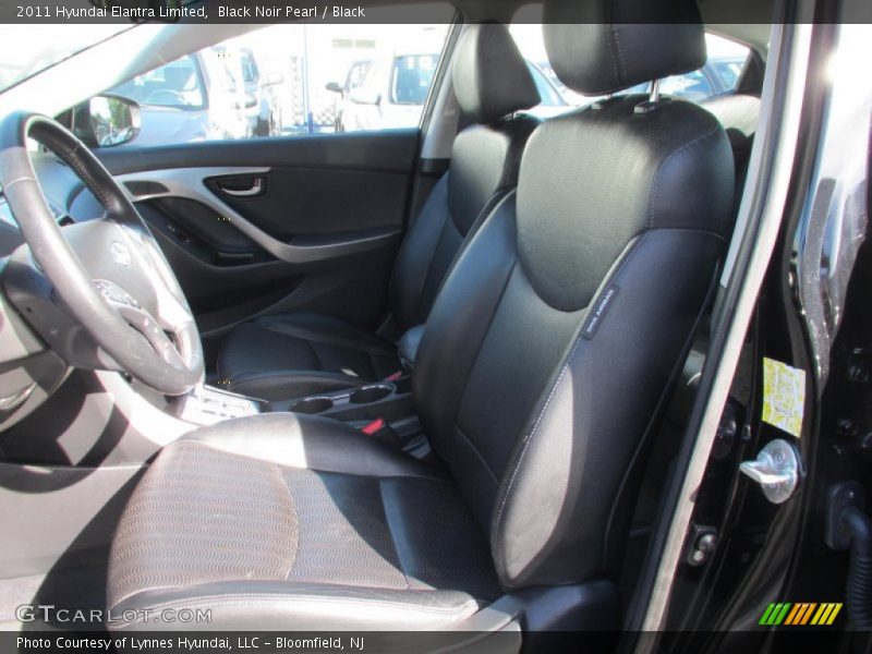 Black Noir Pearl / Black 2011 Hyundai Elantra Limited