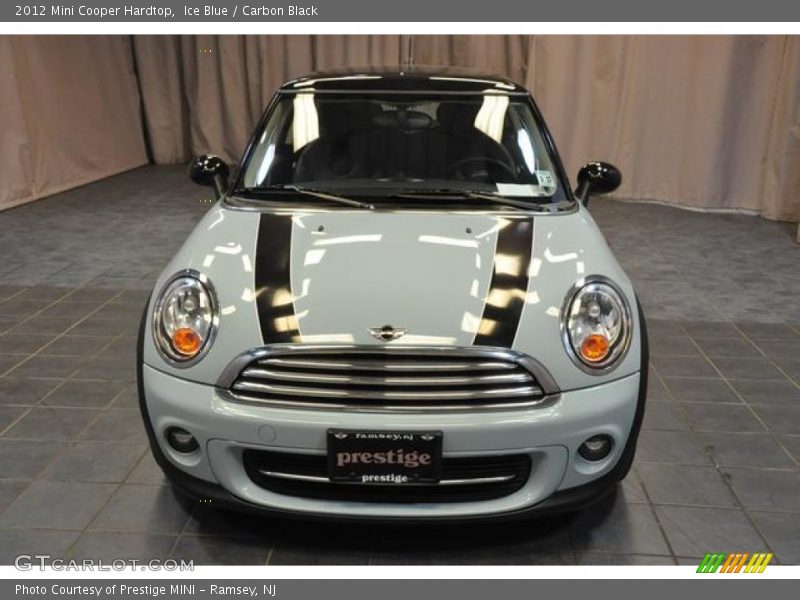 Ice Blue / Carbon Black 2012 Mini Cooper Hardtop