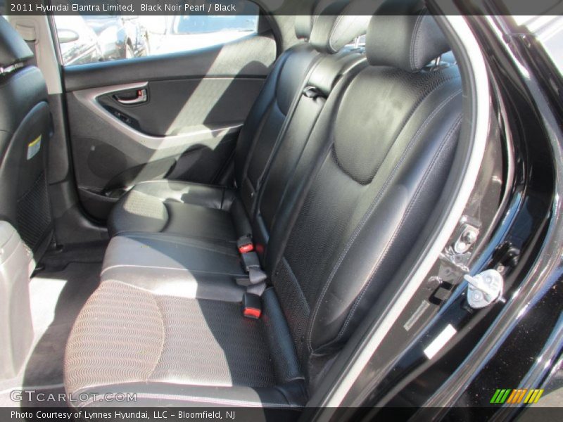 Black Noir Pearl / Black 2011 Hyundai Elantra Limited