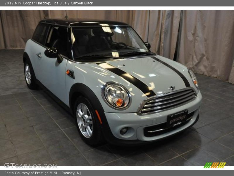 Ice Blue / Carbon Black 2012 Mini Cooper Hardtop