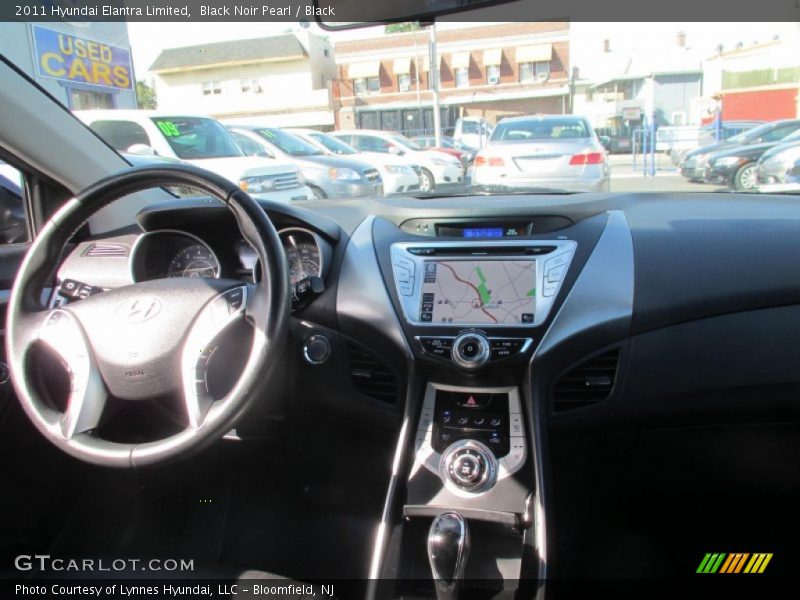 Black Noir Pearl / Black 2011 Hyundai Elantra Limited