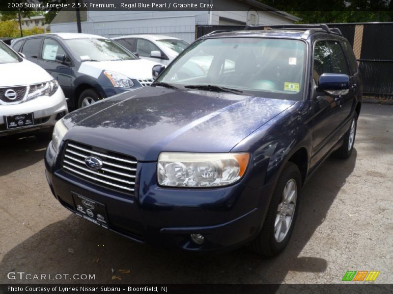 Regal Blue Pearl / Graphite Gray 2006 Subaru Forester 2.5 X Premium