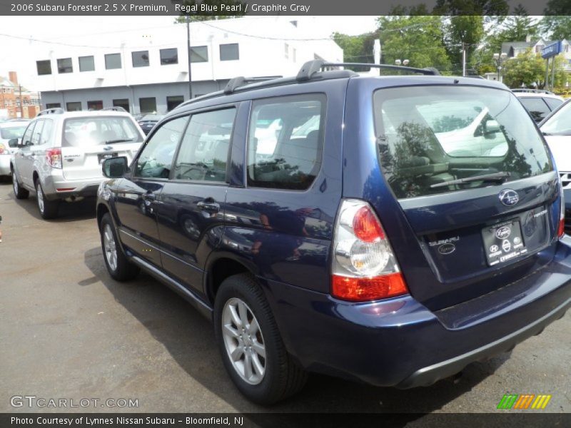 Regal Blue Pearl / Graphite Gray 2006 Subaru Forester 2.5 X Premium