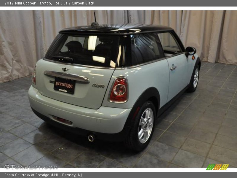 Ice Blue / Carbon Black 2012 Mini Cooper Hardtop