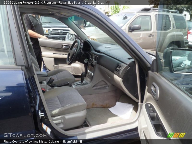 Regal Blue Pearl / Graphite Gray 2006 Subaru Forester 2.5 X Premium