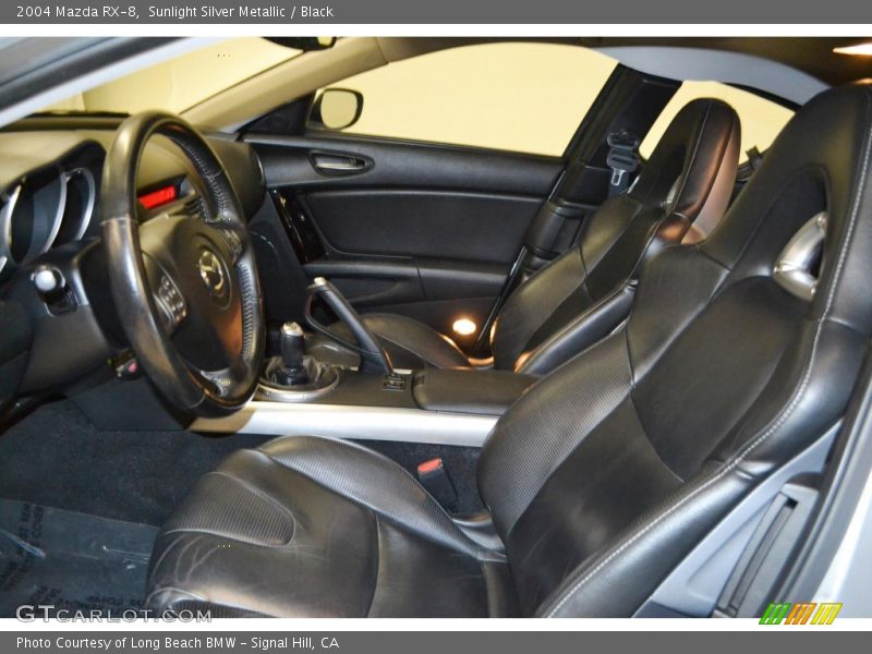Sunlight Silver Metallic / Black 2004 Mazda RX-8