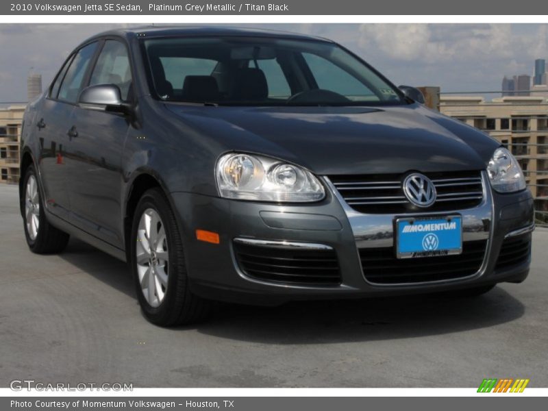Platinum Grey Metallic / Titan Black 2010 Volkswagen Jetta SE Sedan