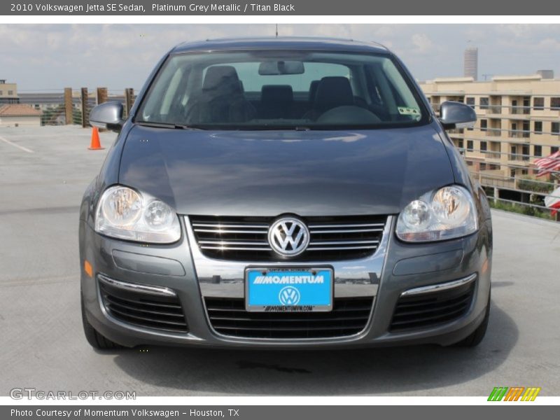 Platinum Grey Metallic / Titan Black 2010 Volkswagen Jetta SE Sedan