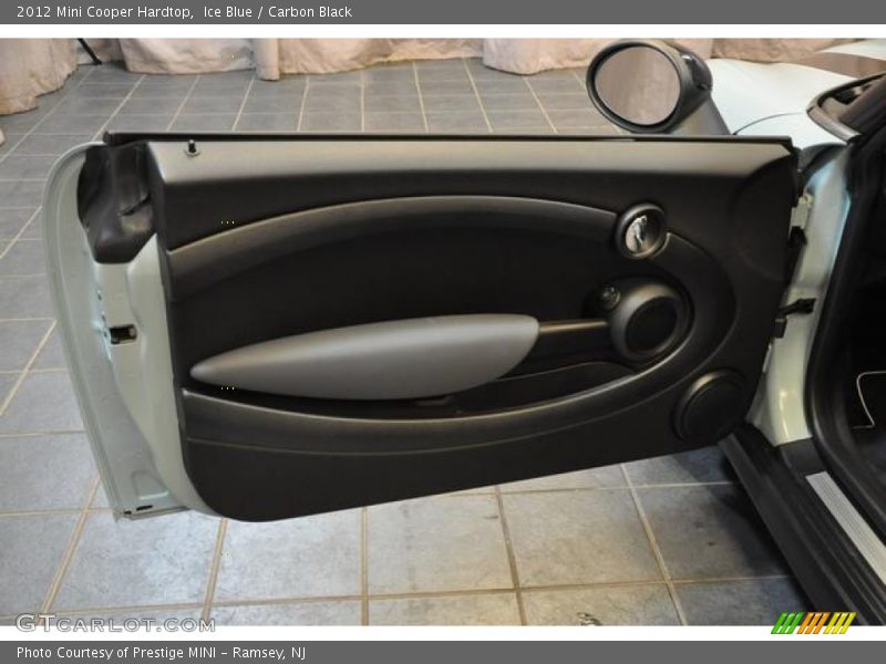 Ice Blue / Carbon Black 2012 Mini Cooper Hardtop