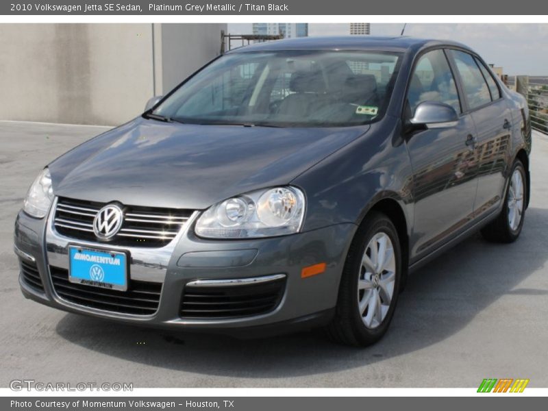 Platinum Grey Metallic / Titan Black 2010 Volkswagen Jetta SE Sedan
