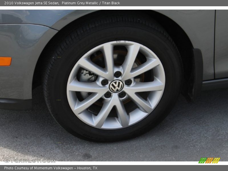 Platinum Grey Metallic / Titan Black 2010 Volkswagen Jetta SE Sedan