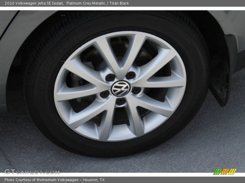 Platinum Grey Metallic / Titan Black 2010 Volkswagen Jetta SE Sedan