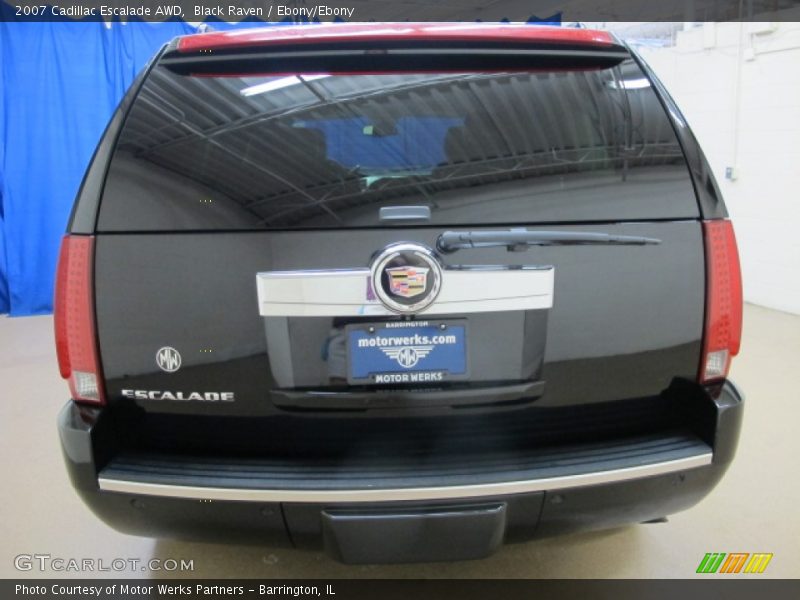 Black Raven / Ebony/Ebony 2007 Cadillac Escalade AWD