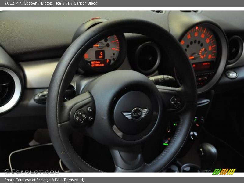 Ice Blue / Carbon Black 2012 Mini Cooper Hardtop