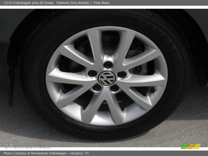 Platinum Grey Metallic / Titan Black 2010 Volkswagen Jetta SE Sedan