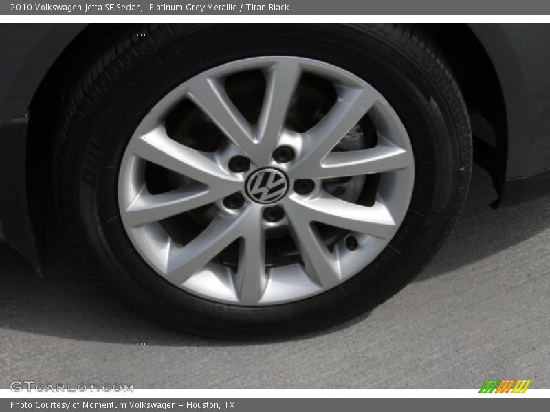 Platinum Grey Metallic / Titan Black 2010 Volkswagen Jetta SE Sedan