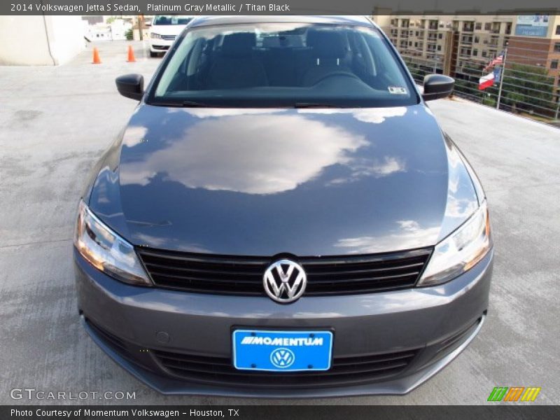 Platinum Gray Metallic / Titan Black 2014 Volkswagen Jetta S Sedan