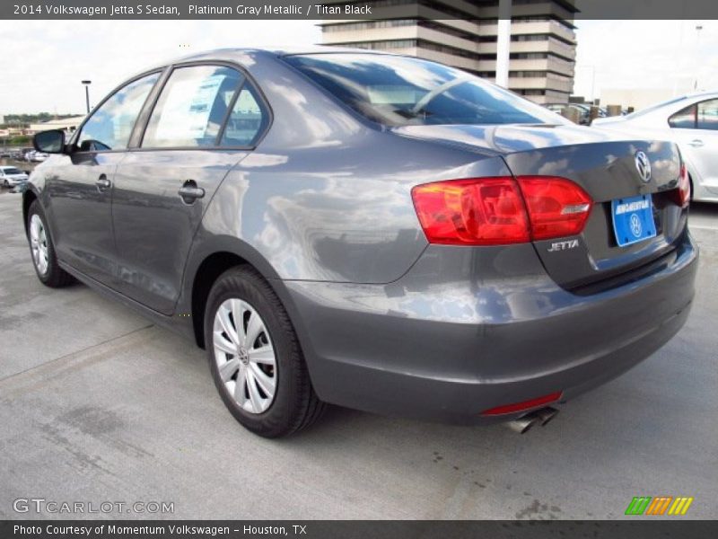 Platinum Gray Metallic / Titan Black 2014 Volkswagen Jetta S Sedan