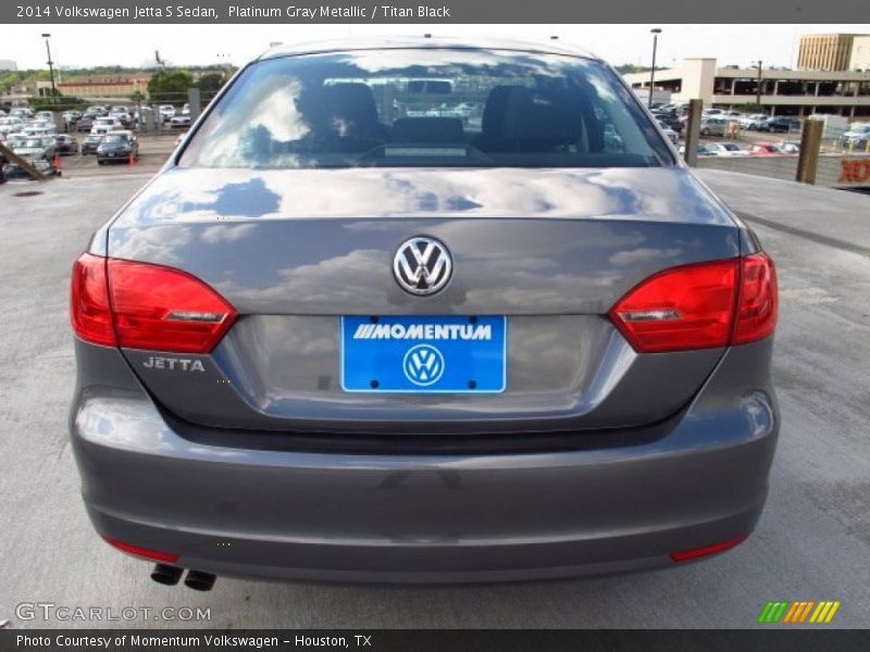 Platinum Gray Metallic / Titan Black 2014 Volkswagen Jetta S Sedan