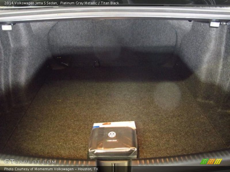 Platinum Gray Metallic / Titan Black 2014 Volkswagen Jetta S Sedan