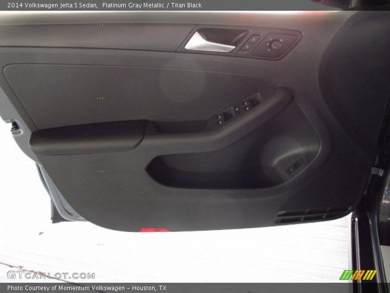 Platinum Gray Metallic / Titan Black 2014 Volkswagen Jetta S Sedan