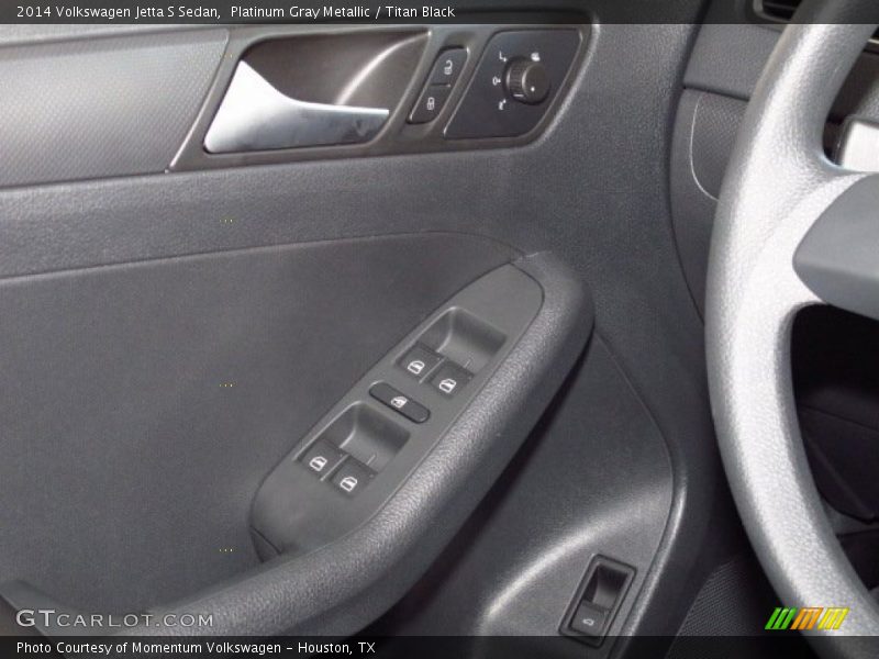 Platinum Gray Metallic / Titan Black 2014 Volkswagen Jetta S Sedan