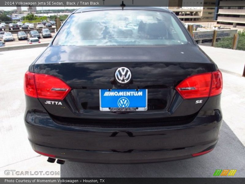 Black / Titan Black 2014 Volkswagen Jetta SE Sedan
