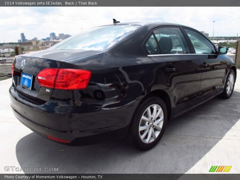 Black / Titan Black 2014 Volkswagen Jetta SE Sedan