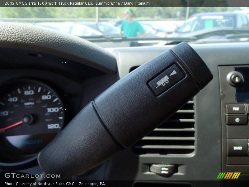 Summit White / Dark Titanium 2009 GMC Sierra 1500 Work Truck Regular Cab