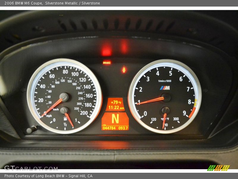  2006 M6 Coupe Coupe Gauges