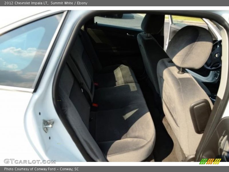 Summit White / Ebony 2012 Chevrolet Impala LT