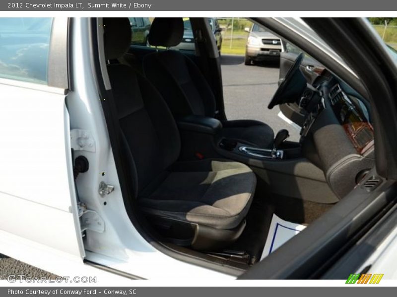Summit White / Ebony 2012 Chevrolet Impala LT