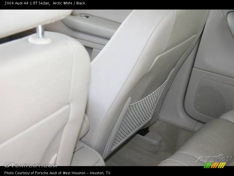Arctic White / Black 2004 Audi A4 1.8T Sedan